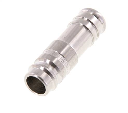 Acero inoxidable 316L DN 10 Tapón de acoplamiento de aire 13 mm Pilar de manguera