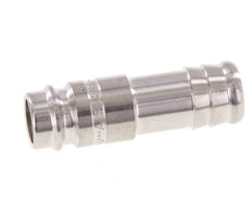 Acero inoxidable 316L DN 10 Tapón de acoplamiento de aire 13 mm Pilar de manguera