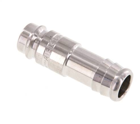 Acero inoxidable 316L DN 10 Tapón de acoplamiento de aire 13 mm Pilar de manguera