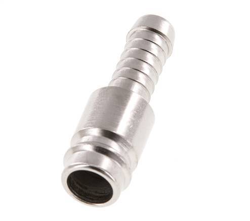 Hardened steel DN 10 Air Coupling Plug 9 mm Hose Pillar [2 Pieces]