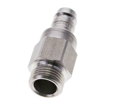 Acero inoxidable DN 10 Acoplamiento de aire Enchufe G 1/2 pulgada Macho Doble cierre