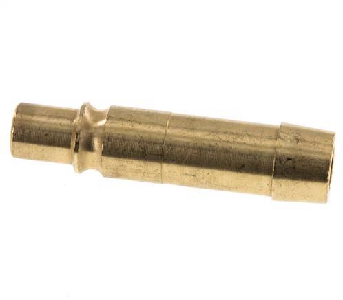 Brass DN 12 Air Coupling Plug 19 mm Hose Pillar