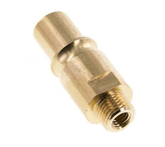 Brass DN 12 Air Coupling Plug G 1/4 inch Male