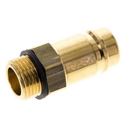 Brass DN 15 Air Coupling Plug G 1/2 inch Male