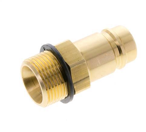 Brass DN 15 Air Coupling Plug G 3/4 inch Male