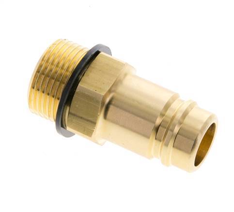 Brass DN 15 Air Coupling Plug G 3/4 inch Male