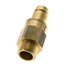 Brass DN 15 Air Coupling Plug G 3/4 inch Male Double Shut-Off