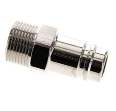 Nickel-plated Brass DN 15 Air Coupling Plug G 3/4 inch Male