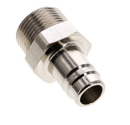 Nickel-plated Brass DN 15 Air Coupling Plug G 1 inch Male