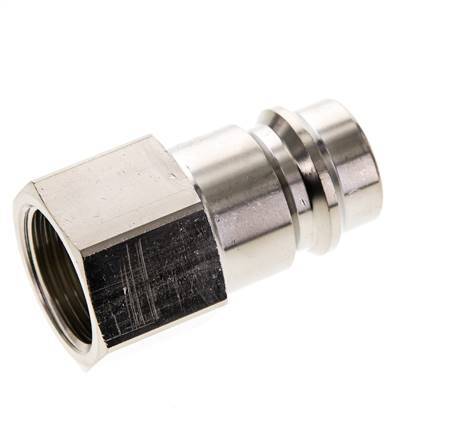 Nickel-plated Brass DN 19 Air Coupling Plug G 3/4 inch Female