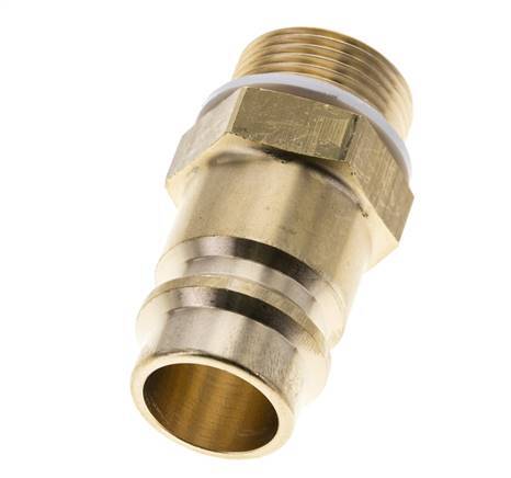 Brass DN 19 Air Coupling Plug G 3/4 inch Male