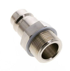 Nickel-plated Brass DN 19 Air Coupling Plug G 1 inch Male