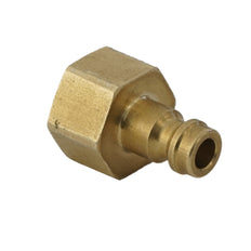 Brass DN 2.7 (Micro) Air Coupling Plug G 1/8 inch Female [5 Pieces]