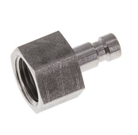 Stainless steel DN 2.7 (Micro) Air Coupling Plug G 1/8 inch Female