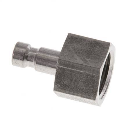 Stainless steel DN 2.7 (Micro) Air Coupling Plug G 1/8 inch Female