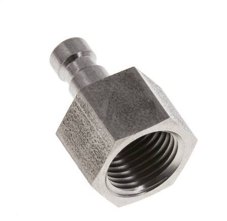 Stainless steel DN 2.7 (Micro) Air Coupling Plug G 1/8 inch Female