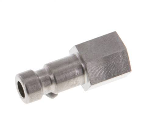 Stainless steel DN 2.7 (Micro) Air Coupling Plug M5 Female