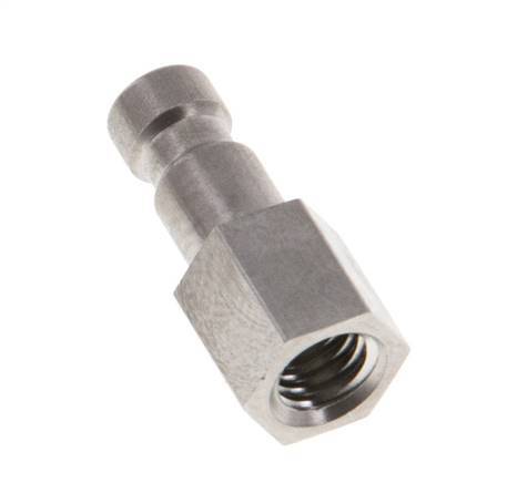 Stainless steel DN 2.7 (Micro) Air Coupling Plug M5 Female