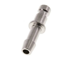 Nickel-plated Brass DN 2.7 (Micro) Air Coupling Plug 4 mm Hose Pillar [10 Pieces]