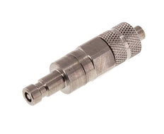 Acero inoxidable DN 2,7 (Micro) Acoplamiento de aire Tapón 4x6 mm Tuerca de unión Doble cierre