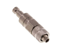 Acero inoxidable DN 2,7 (Micro) Acoplamiento de aire Tapón 4x6 mm Tuerca de unión Doble cierre
