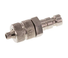 Stainless Steel 316L DN 2.7 (Micro) Air Coupling Plug 3x4.3 mm Union Nut