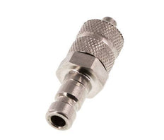 Stainless Steel 316L DN 2.7 (Micro) Air Coupling Plug 3x4.3 mm Union Nut