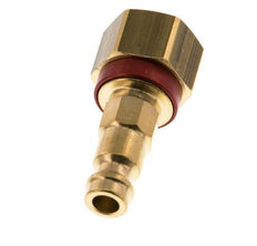 Brass DN 5 Red-Coded Air Coupling Plug G 1/4 inch Female