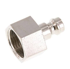 Nickel-plated Brass DN 5 Air Coupling Plug G 3/8 inch Female [2 Pieces]