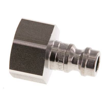 Stainless steel DN 5 Air Coupling Plug G 1/4 inch Female