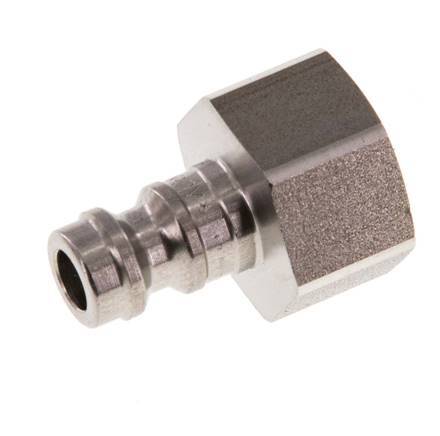 Stainless steel DN 5 Air Coupling Plug G 1/4 inch Female