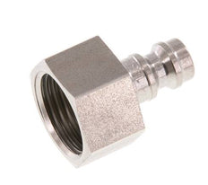 Acero inoxidable DN 5 Acoplamiento de aire azul Enchufe G 3/8 pulgadas Hembra Doble cierre