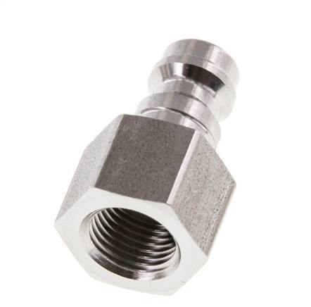 Stainless Steel 316L DN 5 Air Coupling Plug G 1/8 inch Female