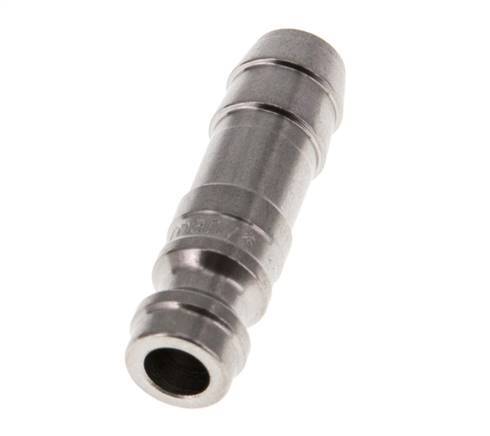 Stainless steel DN 5 Air Coupling Plug 8 mm Hose Pillar