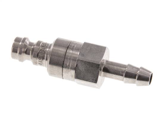 Acero inoxidable 316L DN 5 Tapón de acoplamiento de aire 4 mm Pilar de manguera