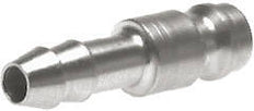 Stainless Steel 316L DN 5 Air Coupling Plug 4 mm Hose Pillar Double Shut-Off