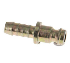 Hardened steel DN 5 Air Coupling Plug 6 mm Hose Pillar [2 Pieces]