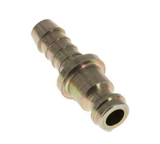 Hardened steel DN 5 Air Coupling Plug 6 mm Hose Pillar [2 Pieces]