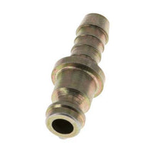 Hardened steel DN 5 Air Coupling Plug 6 mm Hose Pillar [2 Pieces]