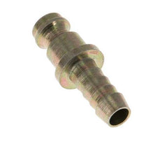 Hardened steel DN 5 Air Coupling Plug 6 mm Hose Pillar [2 Pieces]