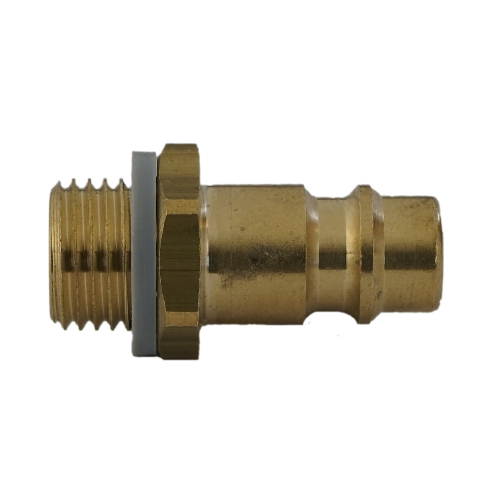 Brass DN 5 Air Coupling Plug G 3/8 inch Male [5 Pieces]