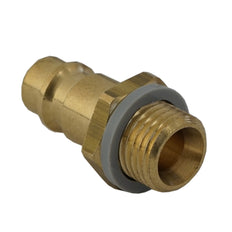 Brass DN 5 Air Coupling Plug G 1/4 inch Male [5 Pieces]