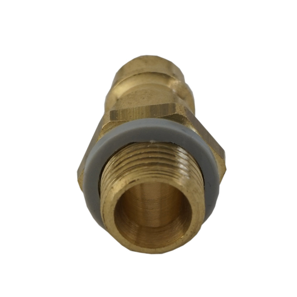 Brass DN 5 Air Coupling Plug G 1/4 inch Male [5 Pieces]