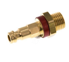 Brass DN 5 Red-Coded Air Coupling Plug G 1/4 inch Male