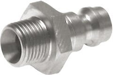 Nickel-plated Brass DN 5 Air Coupling Plug G 3/8 inch Male [2 Pieces]
