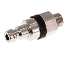 Nickel-plated Brass DN 5 Black Air Coupling Plug G 1/8 inch Male