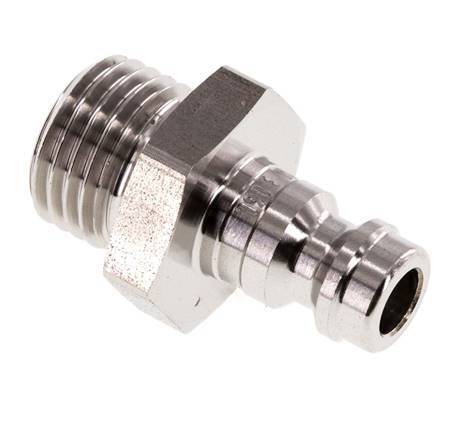 Acero inoxidable 306L DN 5 Acoplamiento de aire Enchufe G 1/4 pulgadas Macho