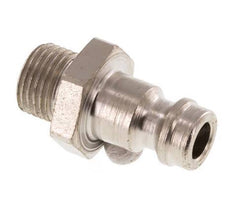 Hardened steel DN 5 Air Coupling Plug G 1/8 inch Male [2 Pieces]