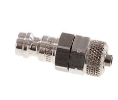 Stainless Steel 316L DN 5 Air Coupling Plug 4x6 mm Union Nut