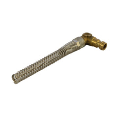 Brass DN 5 Air Coupling Plug 4x6 mm Union Nut Bend-Protect Angle [2 Pieces]